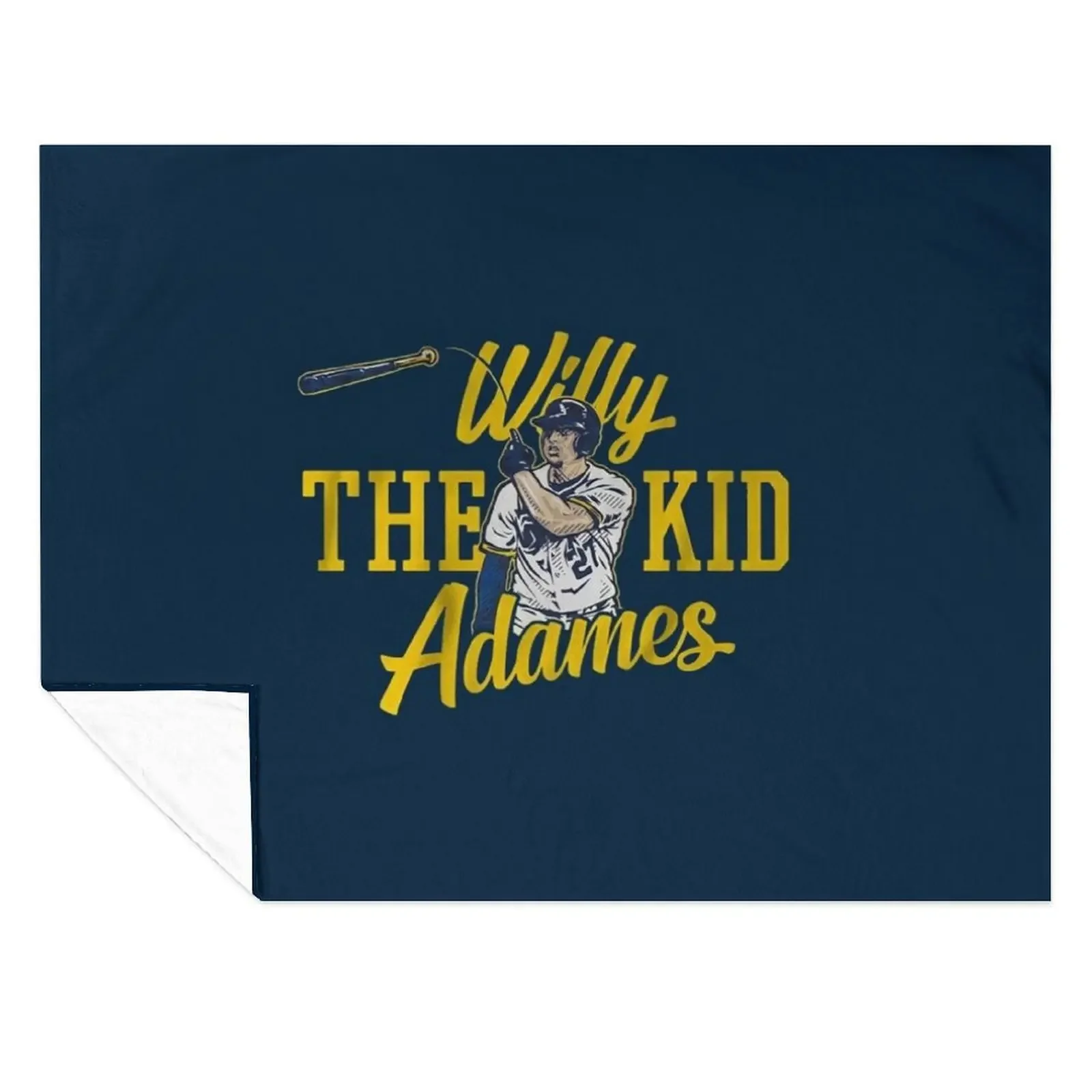 

Willy the kid Adames Throw Blanket Blankets For Bed Giant Sofa Flannel funny gift Blankets