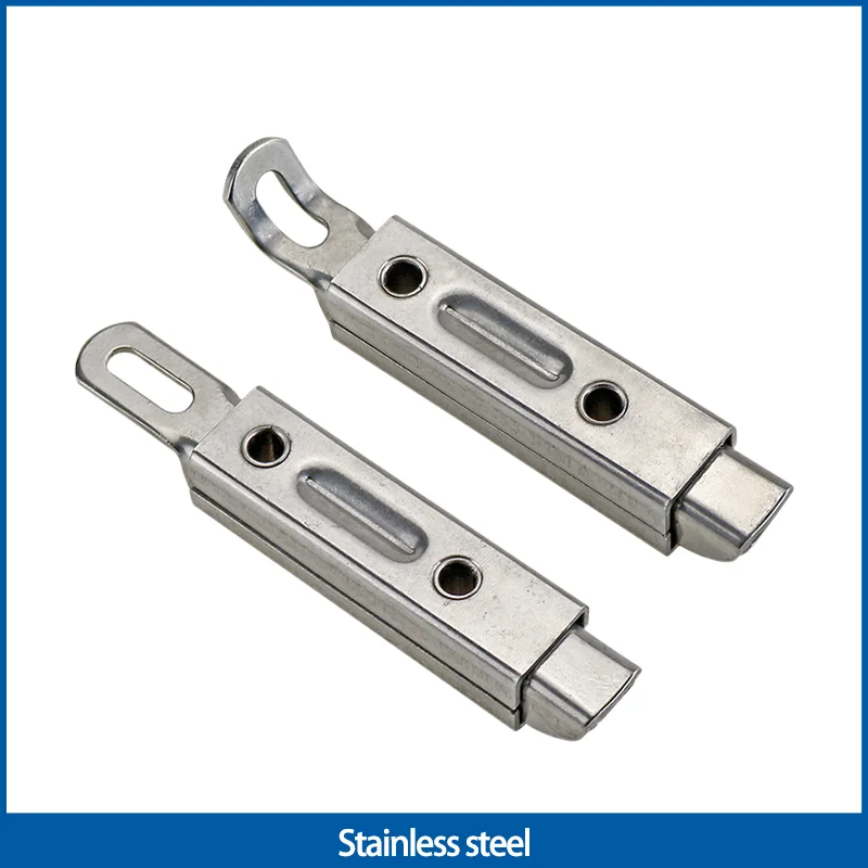 

Stainless Steel Pull Type Automatic Spring Industrial Door Bolt Connection Self-Locking Hidden Bolt Lock