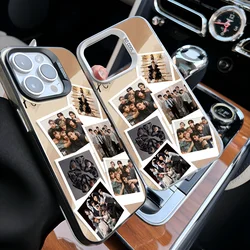 Epc Singer A- ATEEZ-S Phone Case IMD Phone Case For iPhone 16 15 14 13 12 11 Pro Max Plus Color Silver Cover