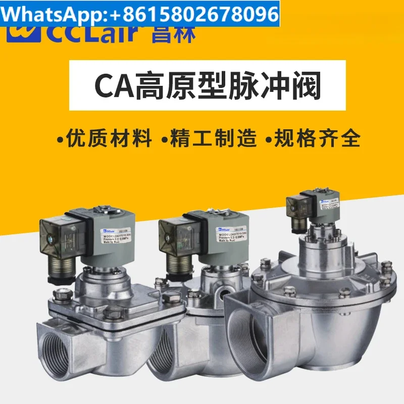 CA25,35, CA45 CA62T010-300 Plateau CA76T010-305 Electromagnetic 1/3 inch Right Angle Pulse Valve