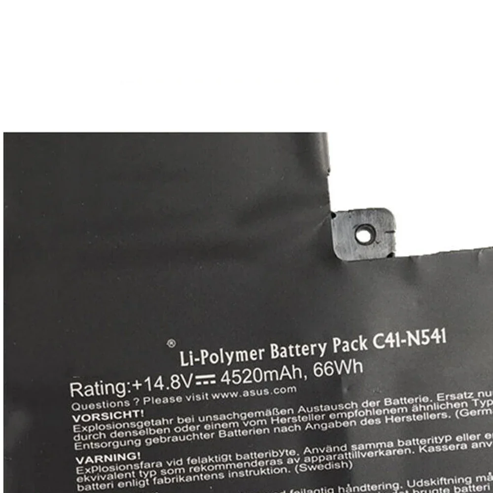 C41-N541 14.8V 66Wh Original Laptop Battery for Asus ROG Q501L Q501LA Q501LA-BBI5T03 N54PNC3 Series