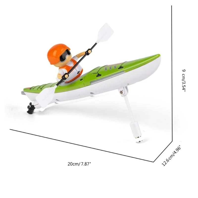 Remote Control Race Boat RowingBoat Speed Boat Toy Children Favor Gift D5QF