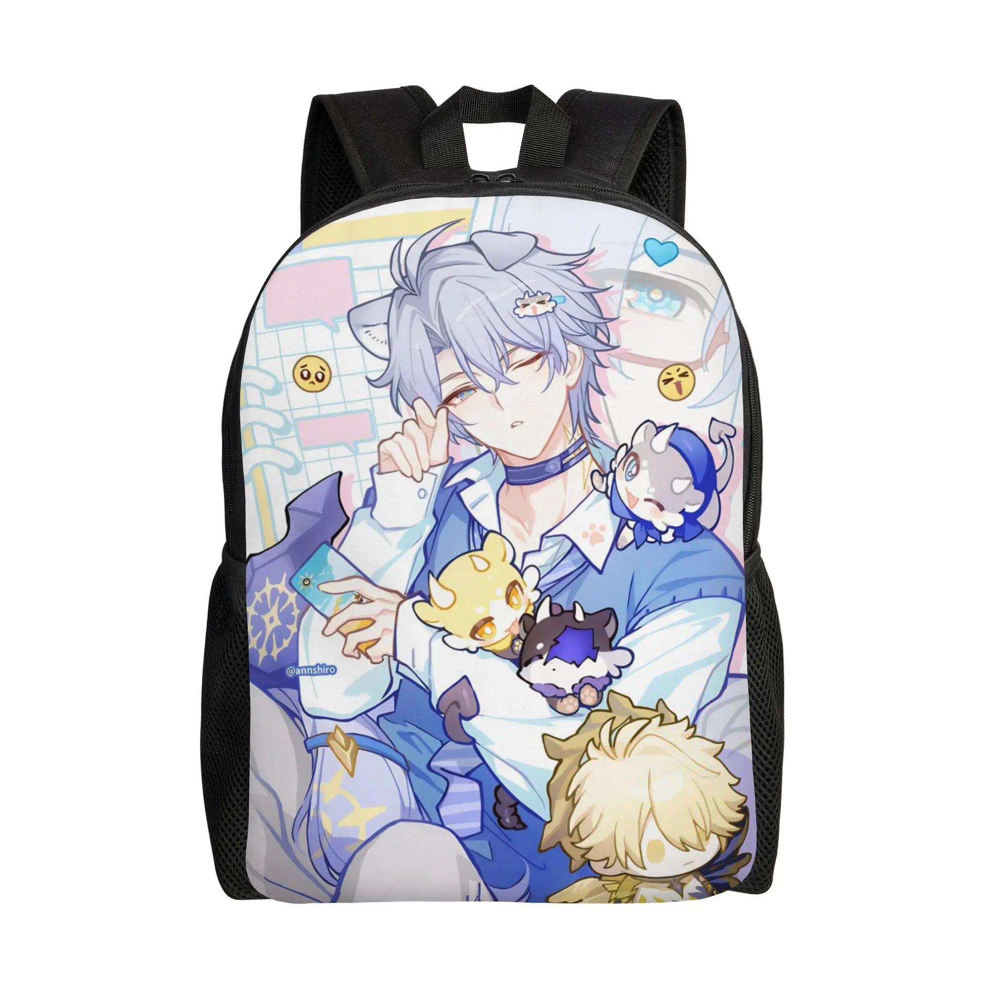 Honkai Star Rail Children Backpack for Kids Boys Girls  Backpacks Lovely Preschool Child Bookbag