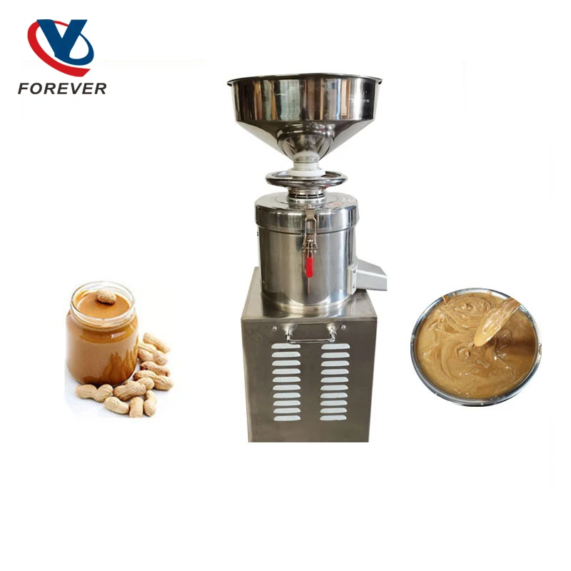 

Grinder Machine Cocoa Cashew Nuts Paste Peanut Butter Colloid Mill Commercial Electric Sesame Peanut Butter Making Machine