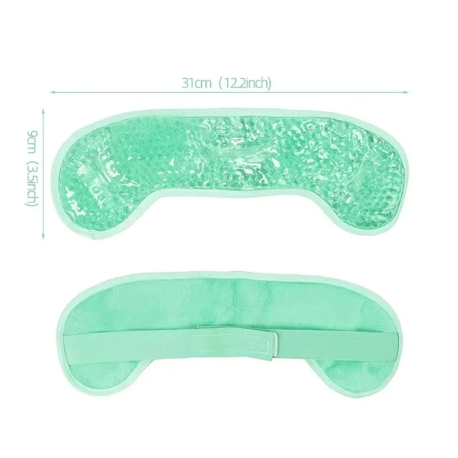 Reusable Gel Forehead Ice Pack Headband, Cooling Head Wrap for Comfort, Soft & Portable for Home Travel Daily Use
