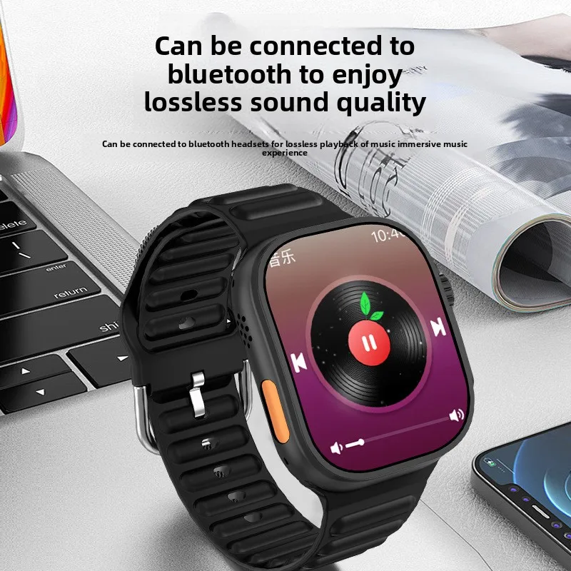 B33 Smart Card Watch S10 Top-Loaded New Ultra High-Definition AMOLED Screen Full Network Access Android Operated Square Watch - Image 5