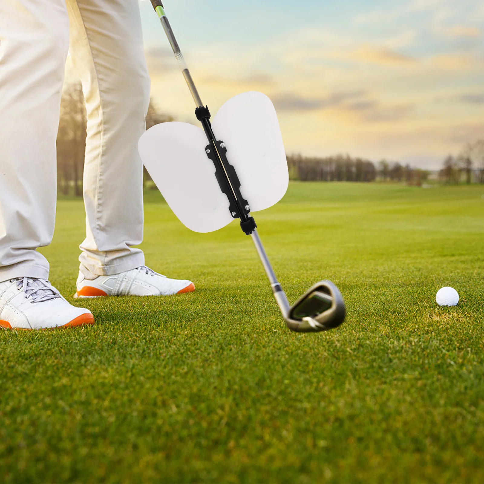 

Тренажер для отработки ударов с сопротивлением Power Resistance Trainer Swing Fan Golf: аксессуар для разминки и тренировки, улучшающий ритм свинга и увеличивающий дистанцию удара.