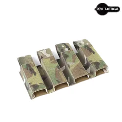 PEW TACTICAL FERRO STYLE Turnover - Quad SMG Large DOPE The Slickster AIRSOFT MAG MP7 MPX UMP45 EVO Magazine  tactic pouch MI18