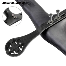 GUB Carbon Bicycle Computer Mount for Garmin brompton wahoo cateye Aluminum Alloy Road Bike Stopwatch Speedometer Mount Holder