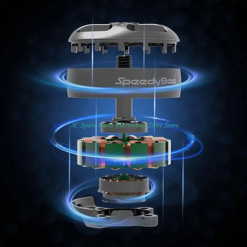 SZ 2807-1050KV 6S Brushless Motor Reliable Performances For Professional Upgrades