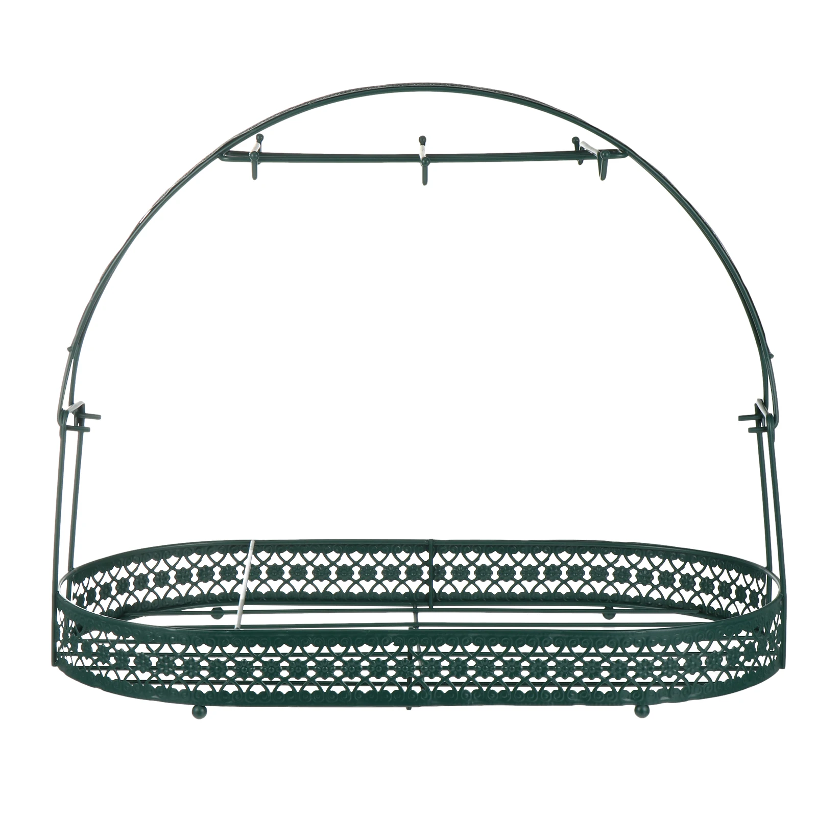 

Sturdy Wrought Mug Holder Rack Tea Set Stand Dishes Organizer Drainer Modern European Style Anti-Fall Design Home