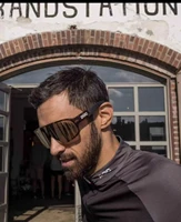 POC 5 colores ASPIRE uv400 tr90 bicicleta de montaña bicicleta de carretera deportes al aire libre miopía protección ocular gafas de montar a prueba de viento