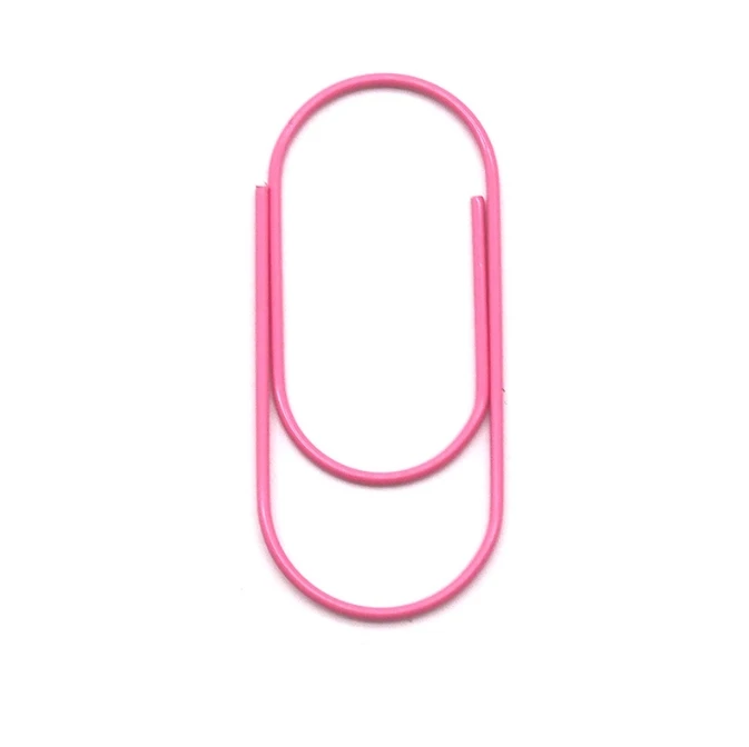 15 шт. скрепки для бумаг большого размера шириной 50x25 мм, 4 варианта цвета для документов