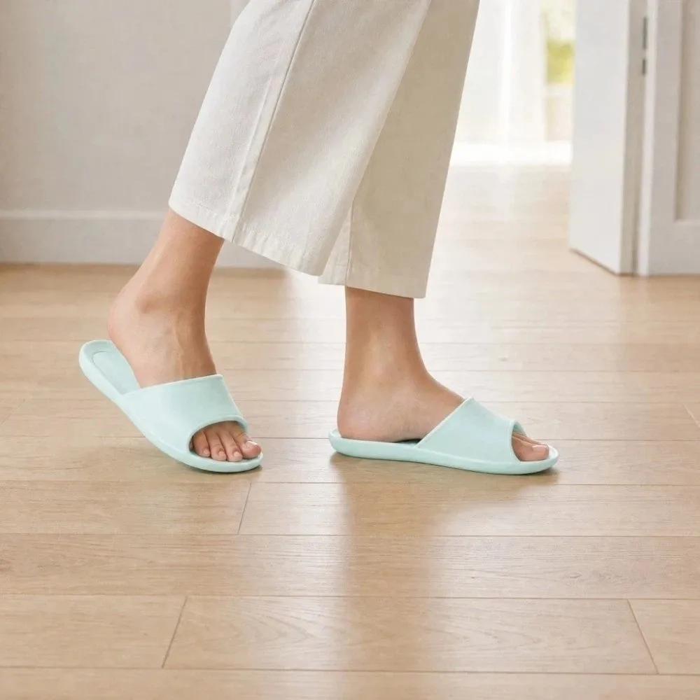 Fashionable EVA Arch Support Slippers Soft Soles Anti-Slip EVA Slippers Lightweight Slip Odor-resistant Summer Sandals Shower