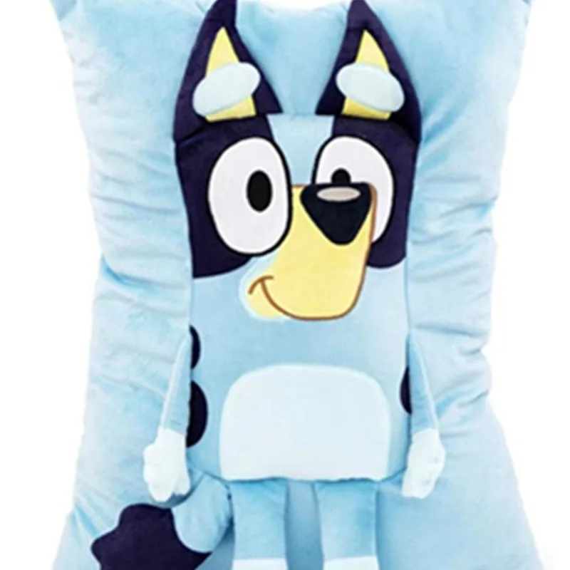 Oreiller en peluche de la famille Bluey, 38 cm, kawaii, anime, figurine de chien Bingo, jouets en peluche, animaux en peluche, jouet pour enfants, cadeaux de vacances