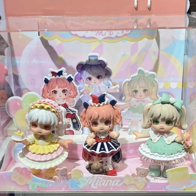 

Genuine Miana Xiaomi Na II Fantasy Paradise Blind Box Cute Doll Ornament Gift Girl's Action Figure Trendy Toy Collectible Glue