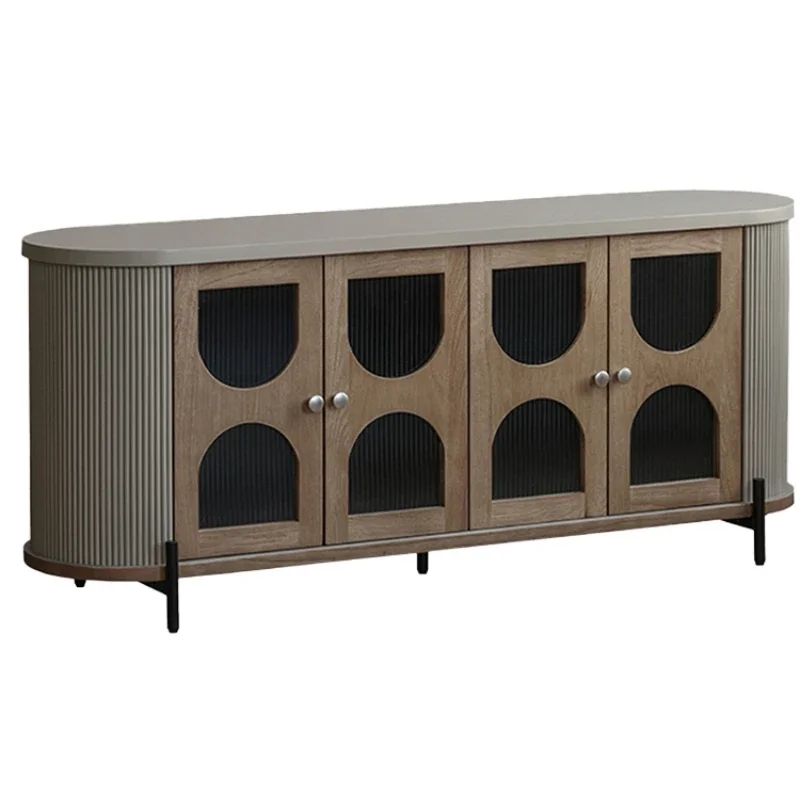 

Промышленный ретро-входной шкаф из массива дерева, входной шкаф для хранения в гостиной L165