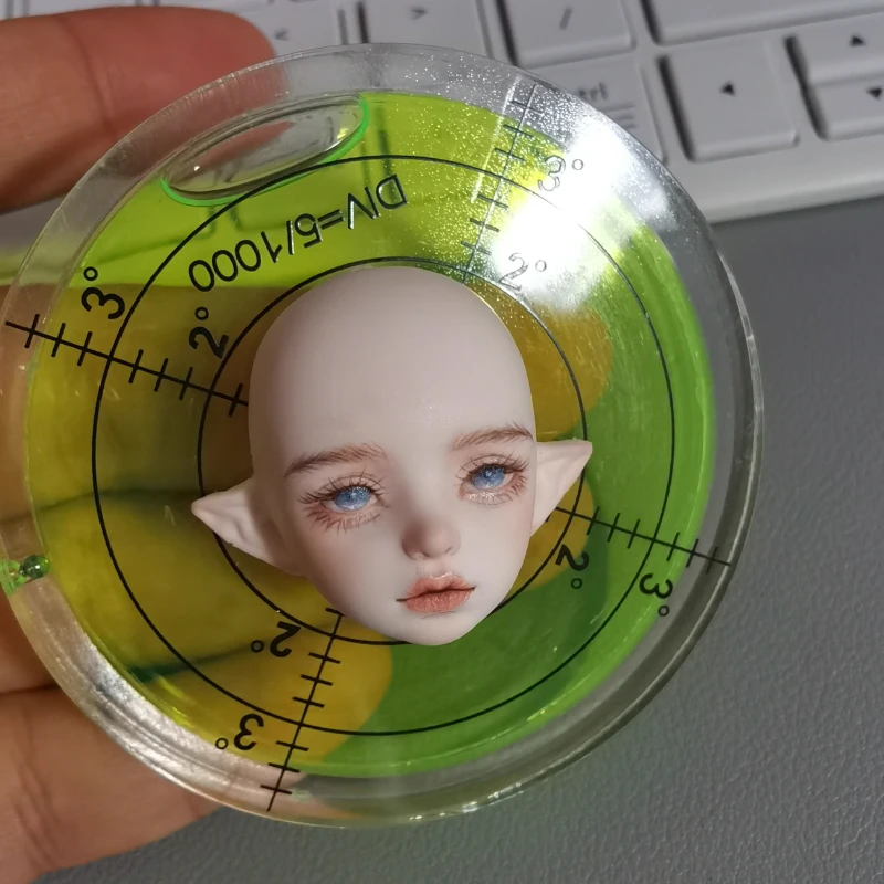 Ultralight Clay Cartoon Doll Correct Proportion Face Silicone Mold DIY Polymer Clay Animation Character Face Contour Making Tool