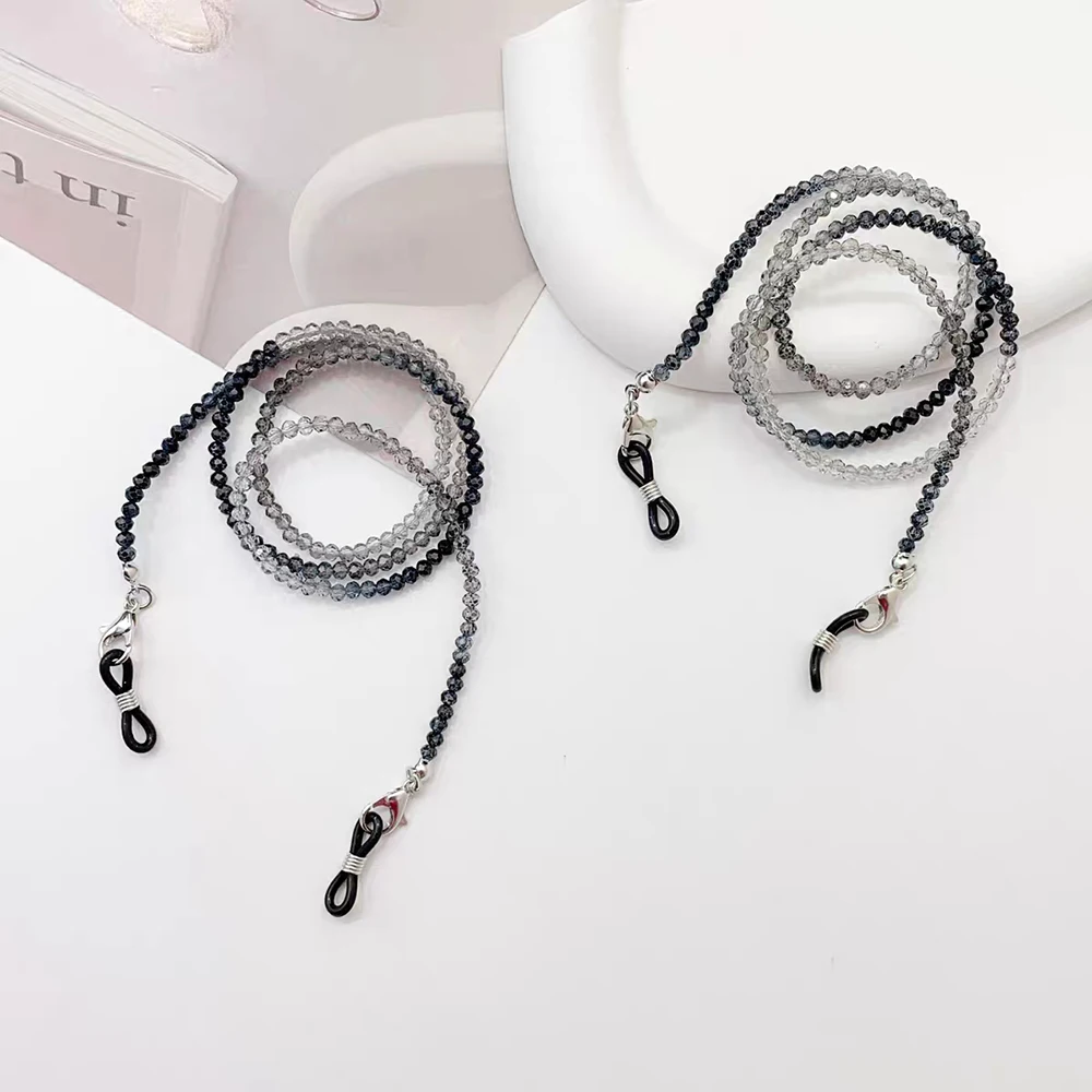 20pcs Eyeglass Chain Ends Adjustable Spring Rubber Ends Connectors for Eye Glasses Holder Necklace Chain DIY Jewelry Making