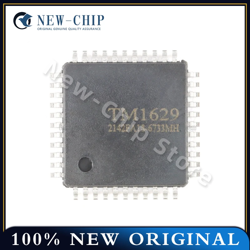 50PCS-500PCS/LOT TM1629 LQFP-44 New Original