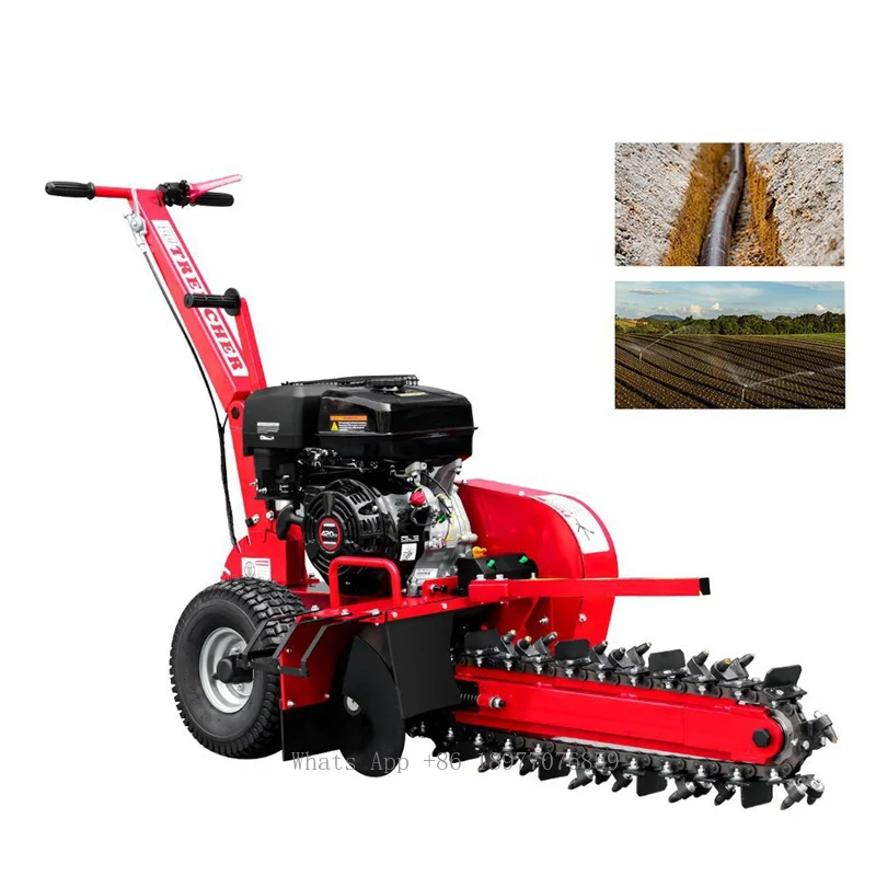 Garden Farm Orchard Farmland Large Scale Ditch Machine Outdoor Farming Land Reclamation Weeding Ditch Machine