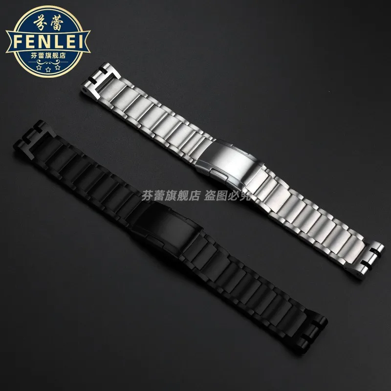 For Tissot Racing T115 Series Strap T115.417 427 Series Moto GP Titanium Aluminum Alloy Watch Chain 22mm Watchband Men Bracelet