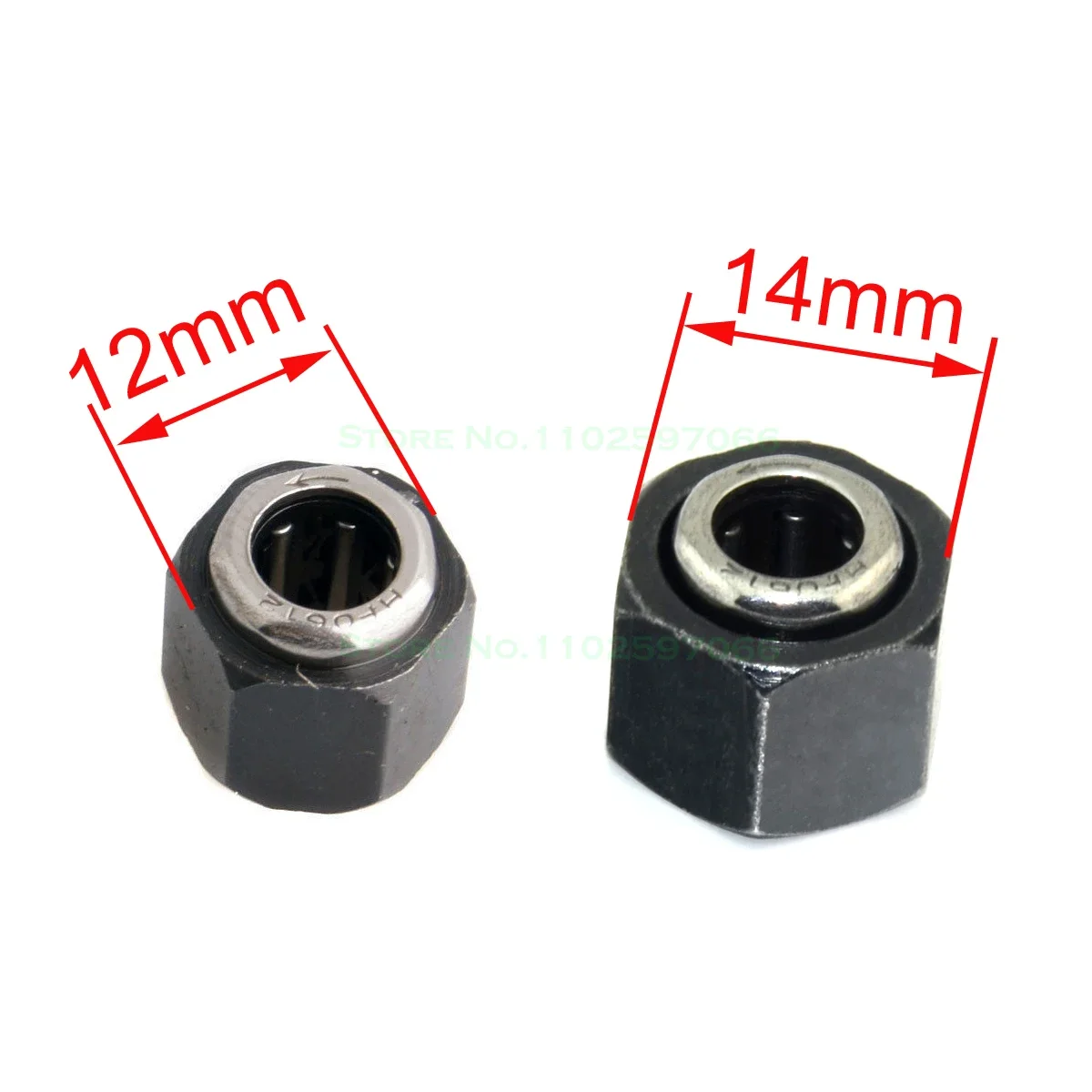 New Upgrade Parts R025 Hex Nut One Way Bearing(12MM/14MM) for HSP 1:10 Nitro Engine Car For VX 28 21 18 16 RC Engin