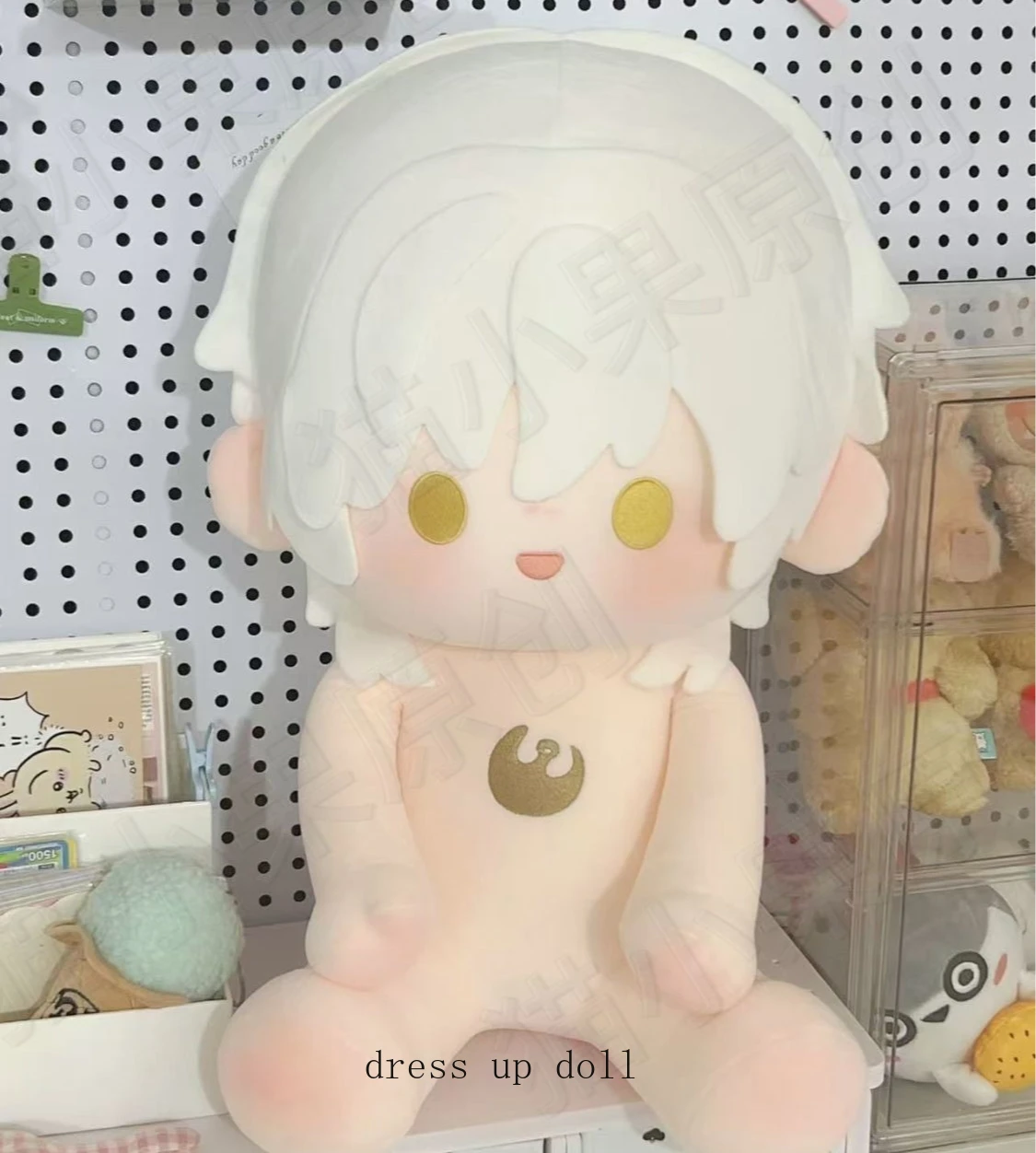 

Аниме Tsurumaru Kuninaga Mikazuki Munechika Косплей Мягкая сидячая поза Плюшевая кукла Сменная одежда для тела 40 см Подушка Мягкая игрушка