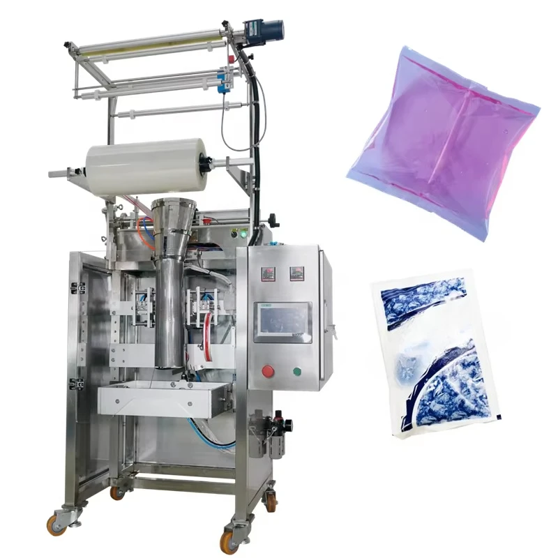 Multifunctional automatic 400ml 1KG frozen gel ice pack, sauce water sachet bag packaging machine
