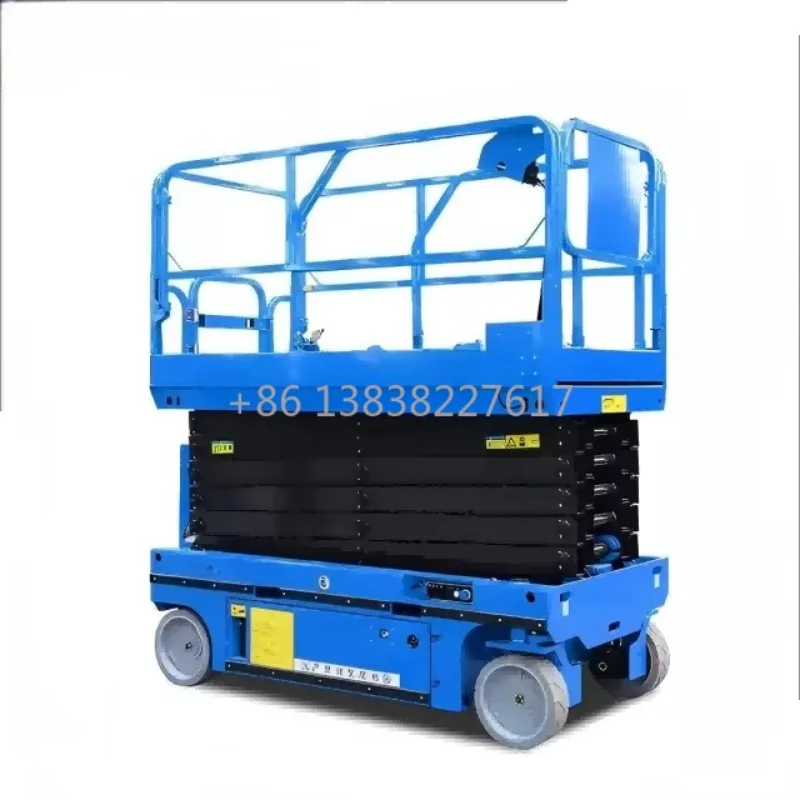 Factory Direct Supply 4m-18m Automatic Self-propelled Hydraulic Scissor Lift Aerial Lifting Platform view 3