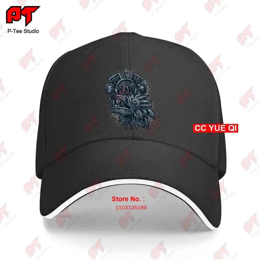 Aztec God Quetzalcoatl Cool Snake Dragon Inca Maya Baseball Caps Truck Cap 8NXX