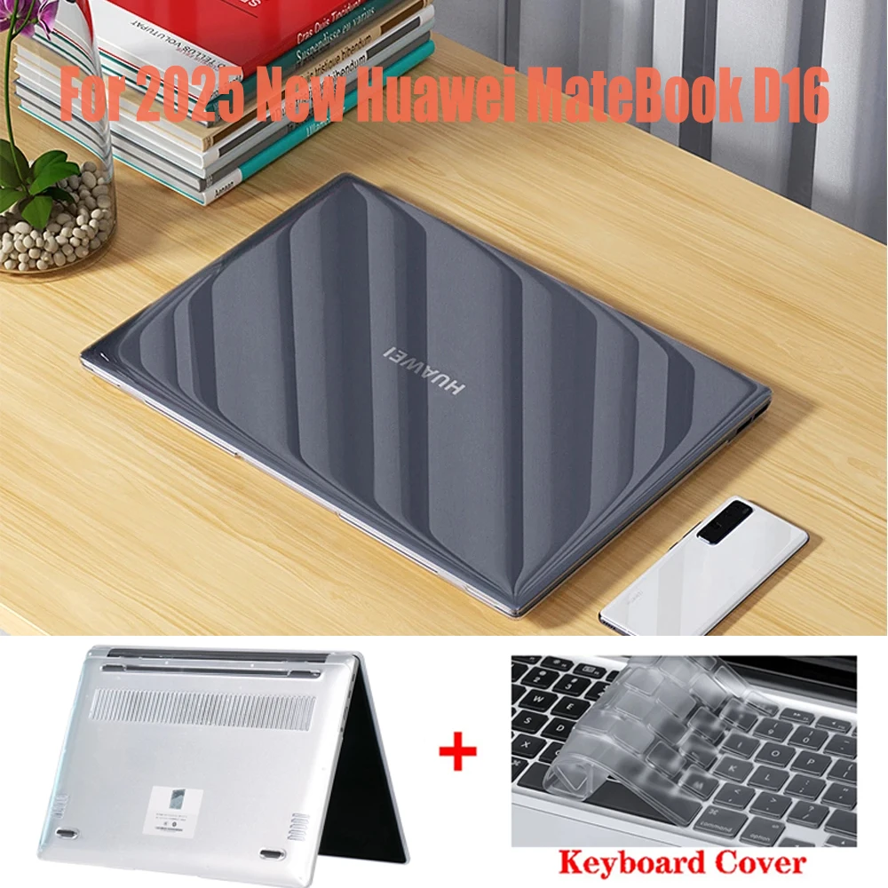 

Новый чехол для Huawei MateBook D16 2025 года High Energy Edition Linux System 16-дюймовый чехол для ноутбука Matebook D 16 с крышкой клавиатуры