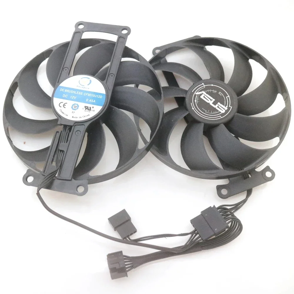 

CF9010U12S DC12V 0.45A 88mm 4-Pin Header VGA Fan For ASUS RTX3060 3060ti MINI Graphics Card Cooling Fan