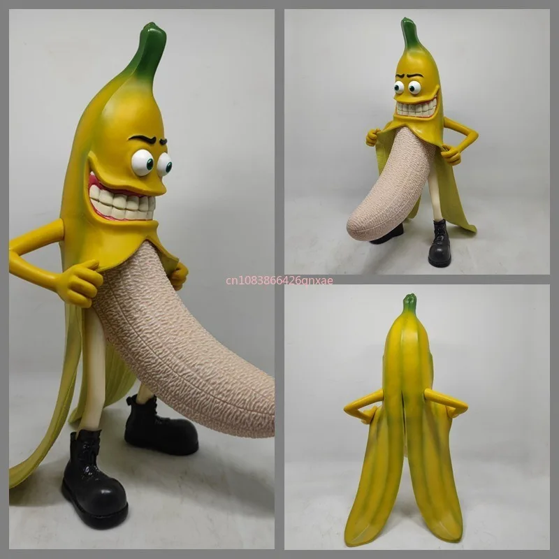 In Stock, Trendy Spoof, Obscene, Mr. Banana, Evil, Banana Man, Model, Doll, Ornament, Boxed Figure