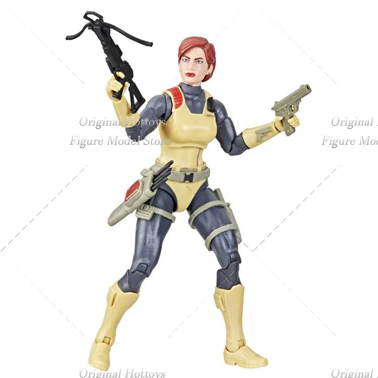 In Stock HSF9675 1/12 Scale Female Soldier Special Forces GIJOES Retro Scarlett Full Set 6-inch Action Figure Doll Fans Gifts