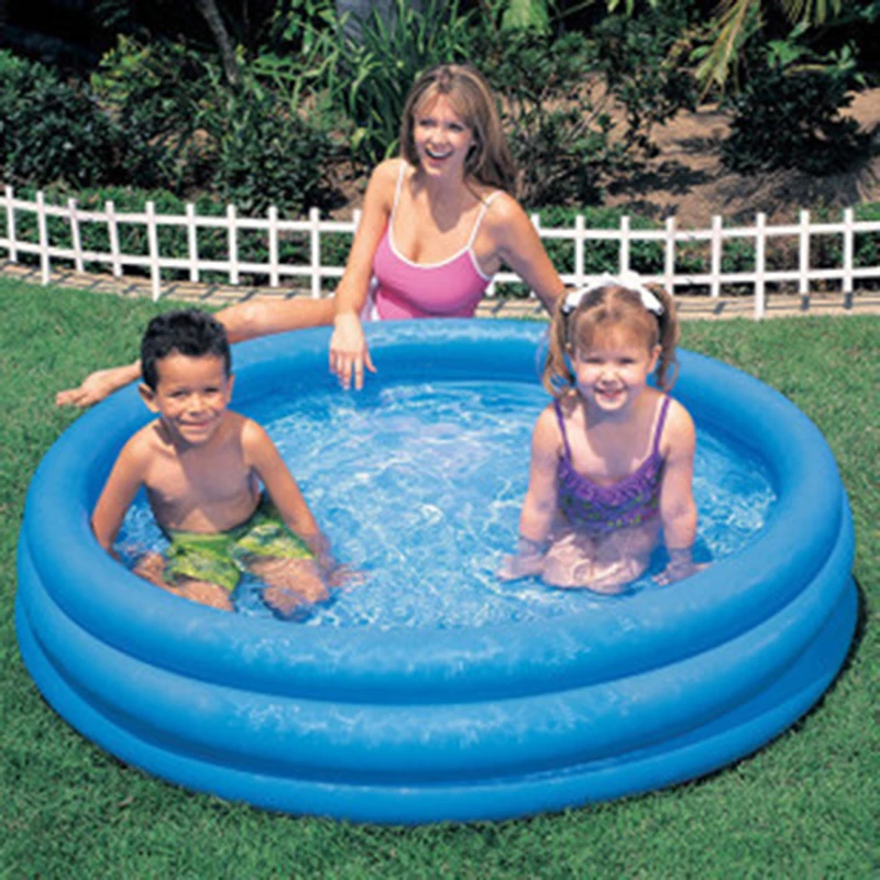 Inflatable Swimming Pool Toys Outdoor Paddling Pool Baby Swimming Pool Round Children\'s Bath Swimming Ring Indoor Swimming Pool