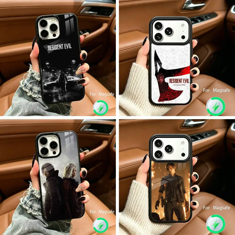 

R-Residentes -Eviles Requiems Phone Case For IPhone17 16 15 14 13 12 11 Pro Max 16/15/14Plus Wireless Charger Cover Funda