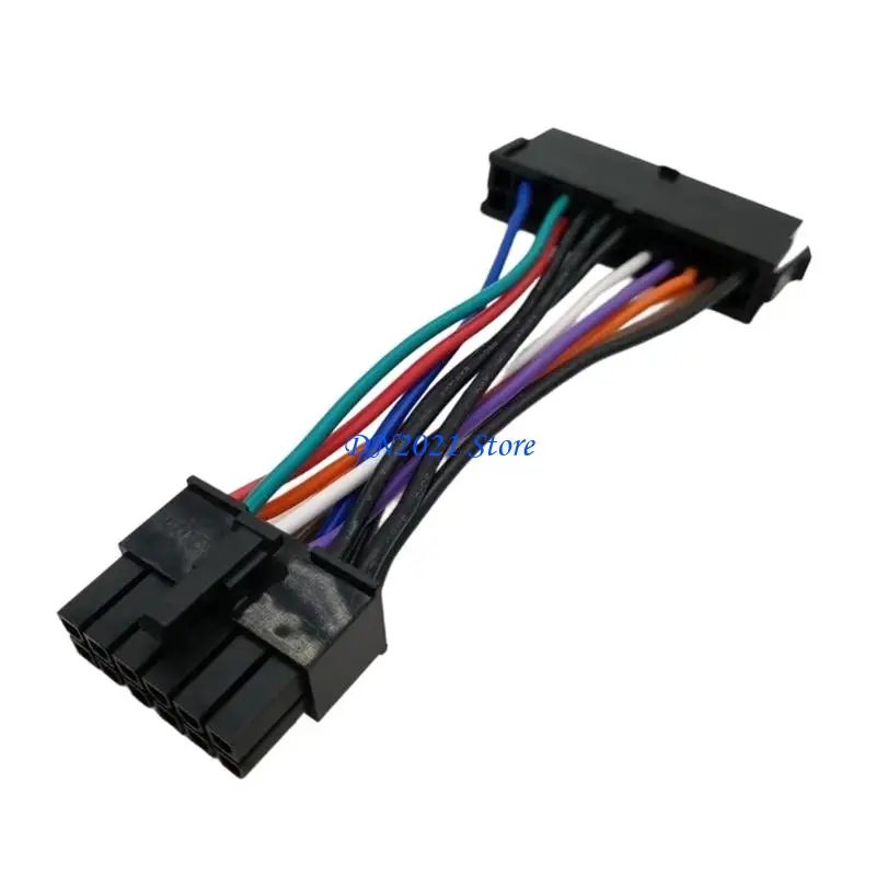 F3KE 24Pin To 14Pin Main Adapter Cable Power Supply Replacement for Q77 B75 A75 Q75 Motherboard Accessories