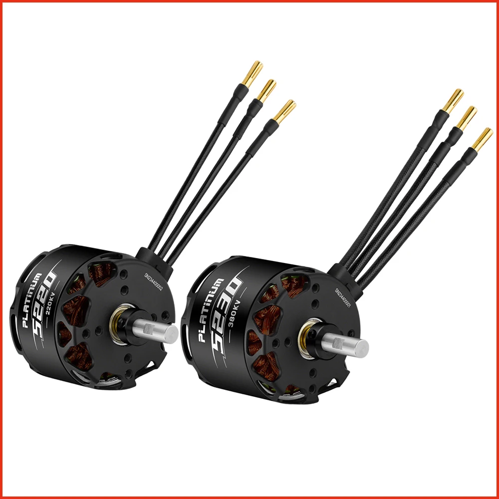 Hobbywing Platinum 5220 5230 6~8S/10~12S 8mm Shaft Fixed-Wing Brushless Motor