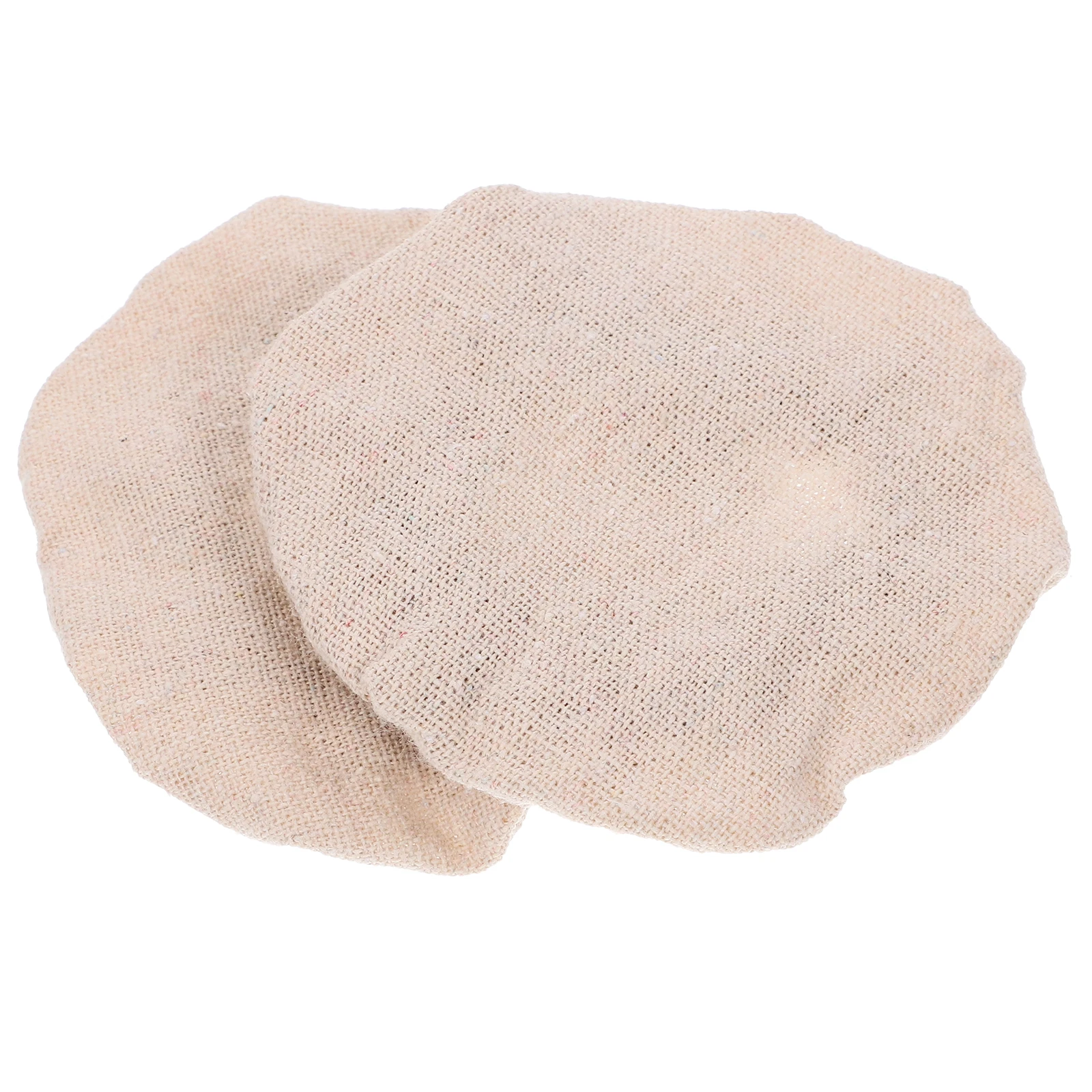 

2pcs Jar Cloth Lid Replacement Kitchen Glass Storage Covers Breathable Sourdough Food Protector Wide Mouth Canning Bottle