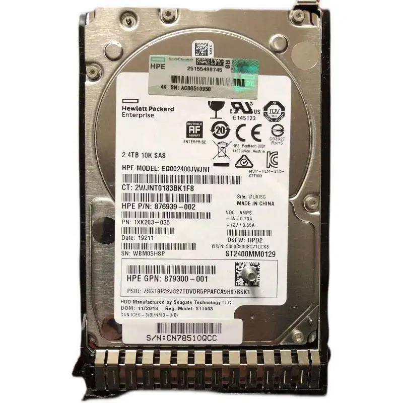 Customized high quality Server 2.4T SAS HDD 10K 2.5 Inch ST2400MM0159 Hard Disk Hard Drive No reviews yet