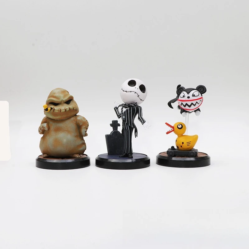 6 Halloween Horror Jack Pumpkin King Vampire figura modelo caja ciega muñeca juguete ornamento