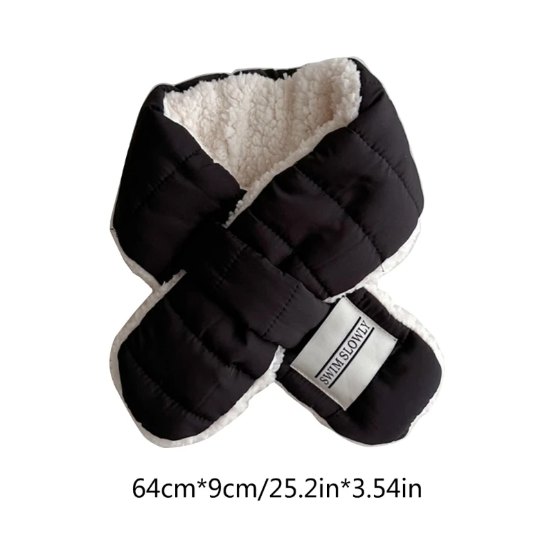 Cachecol elegante unissex lã para pescoço, mantenha-se aconchegante moderno climas frios