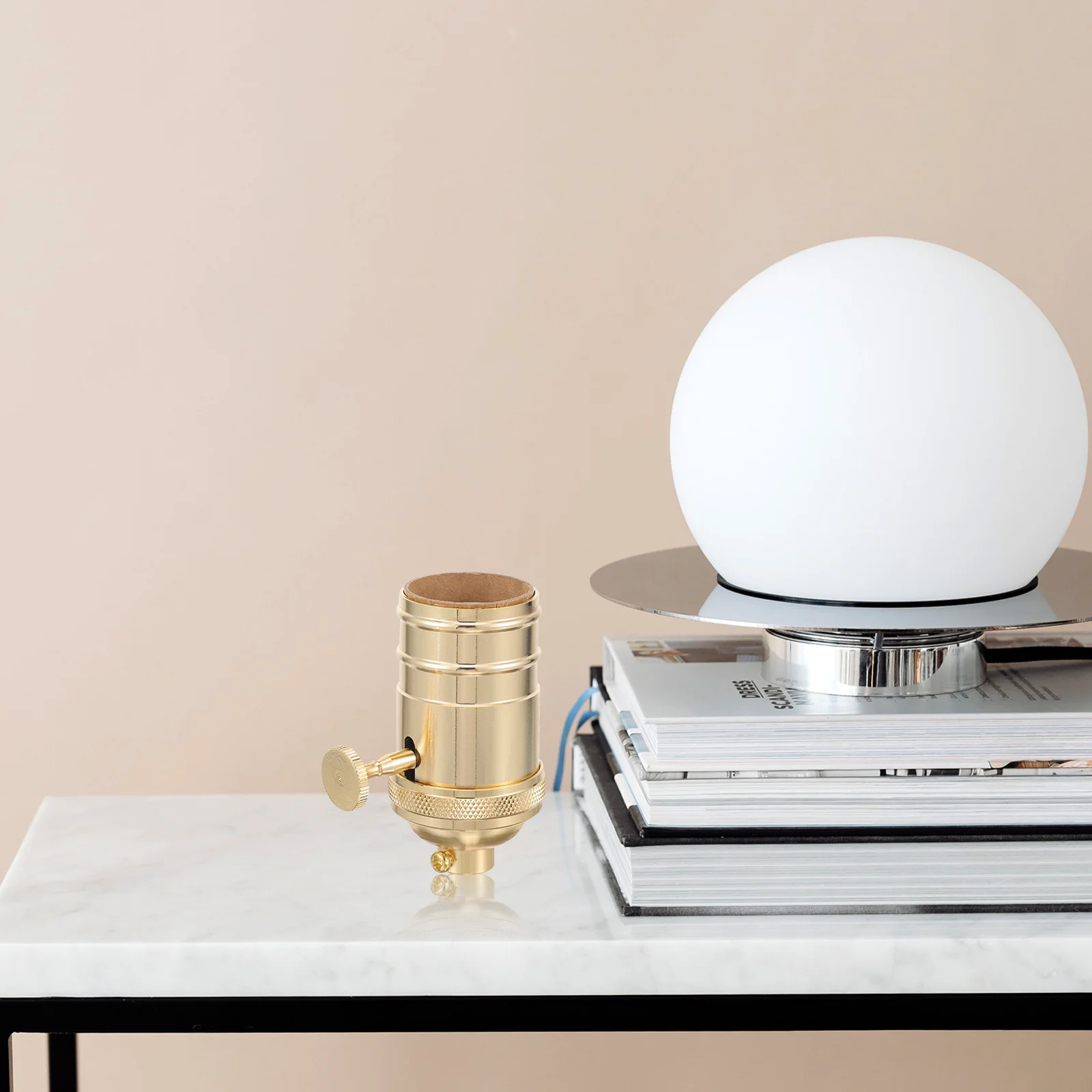 مصباح كلاسيكي المقبس المسمار في ضوء لمبة حامل المقبض Diy بها بنفسك الإضاءة إصلاح ملحقات المصابيح الرجعية مقبس معدني