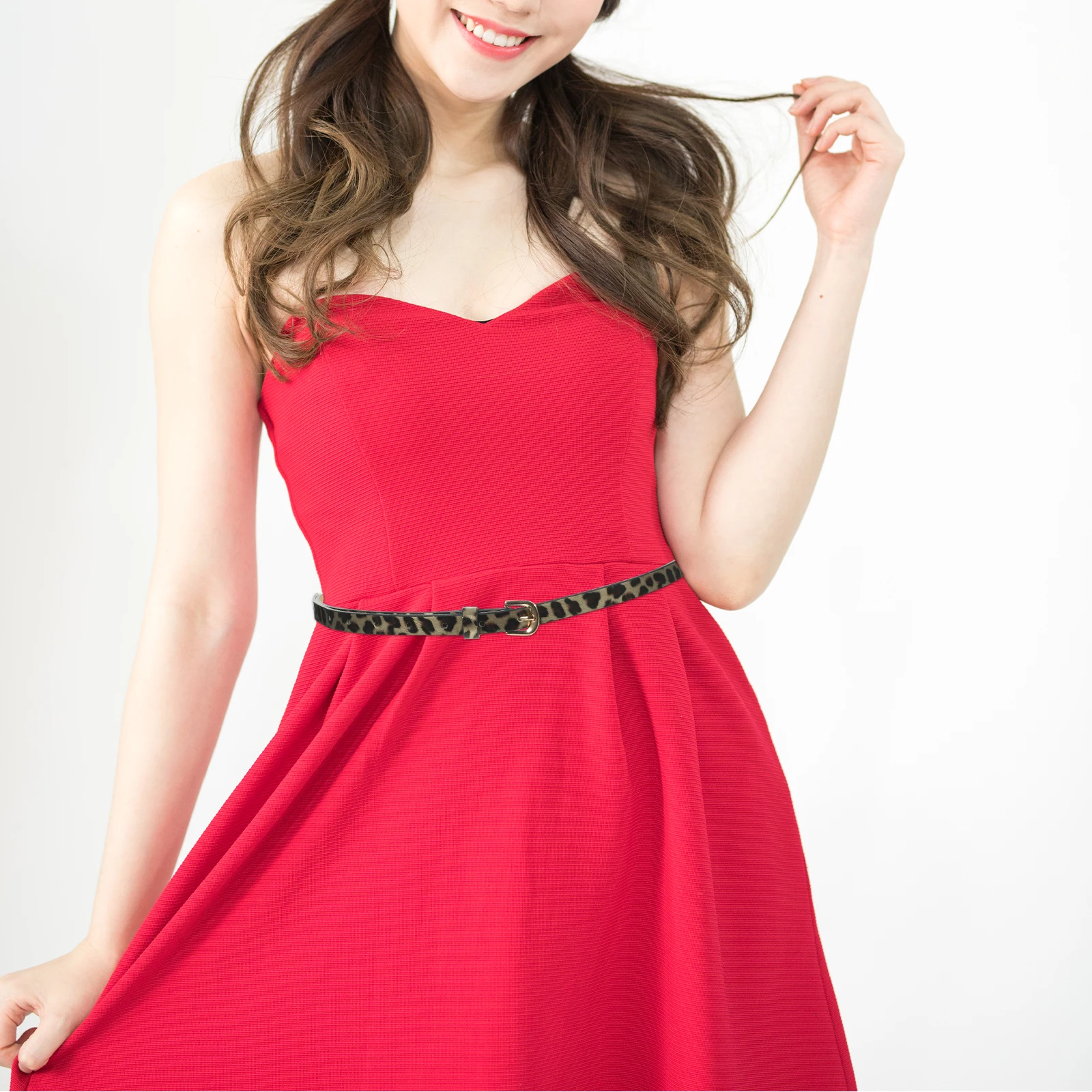 

3 Pcs Leopard PU Women Waist Belts Adjustable for Dresses Skirts Jeans Pants Casual Daily Wear Gifts Accessories