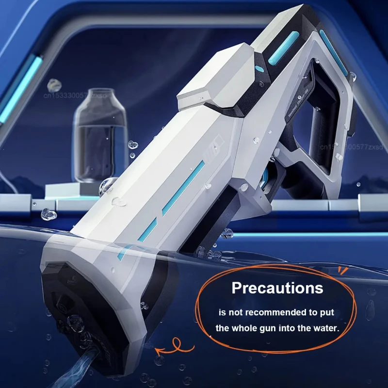 Xiaomi اللاسلكية المزدوجة الكهربائية التلقائي مدفع المياه سعة كبيرة 8 متر المدى وضع انفجار كهربائي الصيف الشاطئ في الهواء الطلق متعة الاطفال اللعب