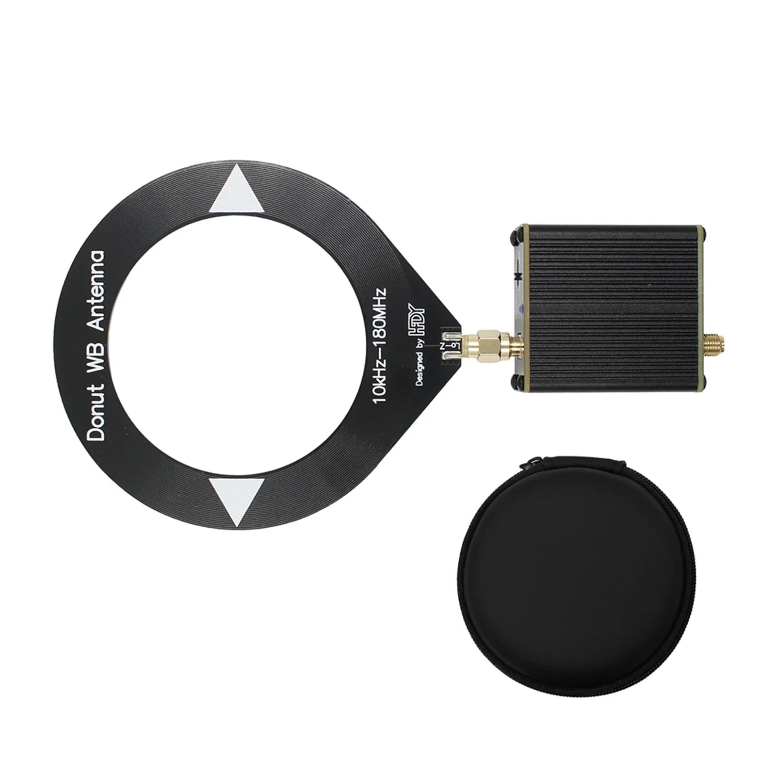 Donut AM MW/SW Antenna Mini Loop Antenna For HFDY Malahiteam HF Middle Wave 10kHz-180MHz Antenna Singals Parts