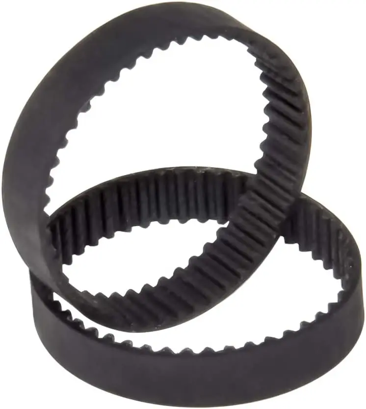 2GT Rubber Timing Belt 120-2GT-9 L=120mm W=9mm 60 Teeth in Closed Loop for 3D Printer Pack of 2pcs