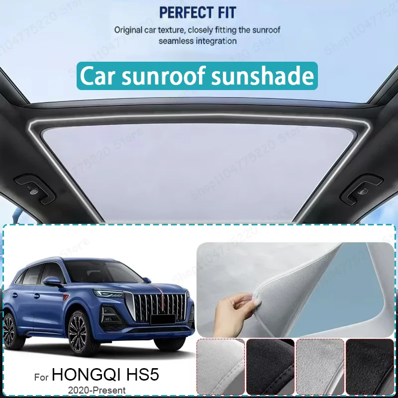Para Hongqi Hs5 2020-Presente, Cubierta De Techo Solar Para Auto, Aislamiento Térmico, Protección Uv, Cubierta De Techo Solar De Gamuza Electrostática — -73%, 135.16€ Coupon, from 49.99€ – 73% descuento – €49.99