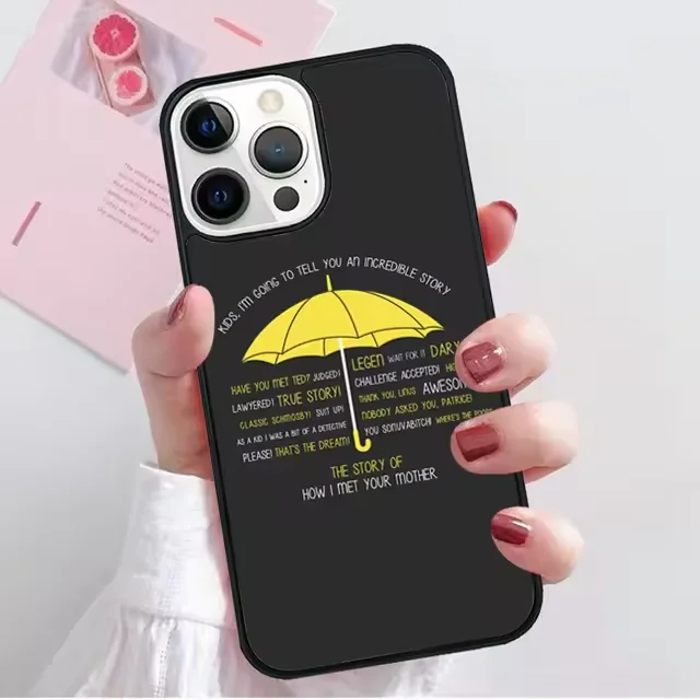 How I Met Your Mother HIMYM HOT For iPhone Case 16 15 14 13 12 11 Pro XR XS Max 7 8 Plus Phone Anti-Drop Y2K Shockproof Cover